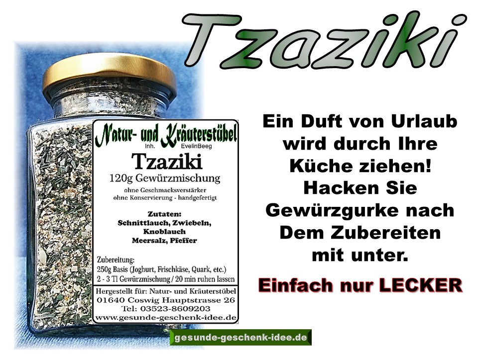 Tzaziki-Dip 100g<br />6,50 € *